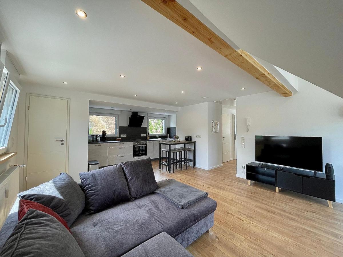 Sky Apartment, Blick Zur Mosel, Grosser Balkon, Kaffeemaschine, Smart Tv Zell an der Mosel Exteriör bild